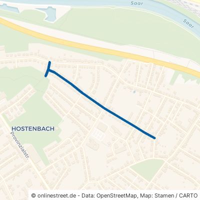 Hindenburgstraße Wadgassen Hostenbach 