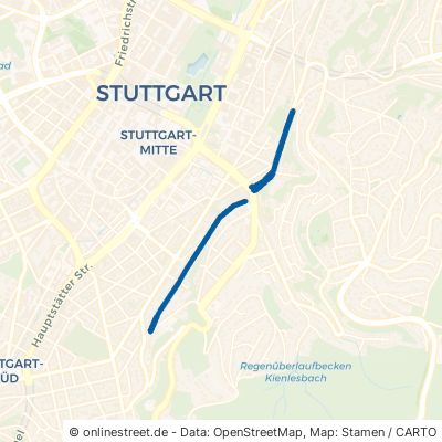 Alexanderstraße Stuttgart Mitte 