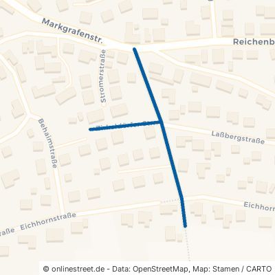 Zirkeldörfer Straße Schwabach Unterreichenbach 