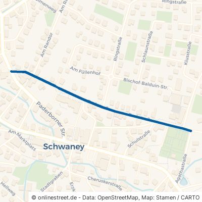 Brokstraße Altenbeken Schwaney 