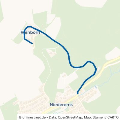Reinborner Straße Waldems Reinborn 