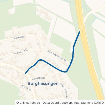 Zierenberger Straße Zierenberg Burghasungen 