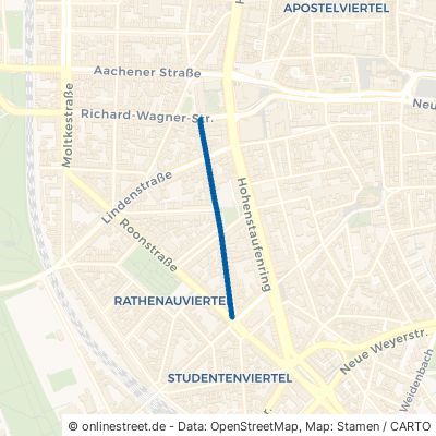 Engelbertstraße Köln Neustadt-Süd 