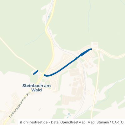 Rennsteigstraße Steinbach am Wald Steinbach 