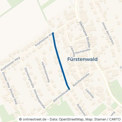 Hohler Steinweg Calden Fürstenwald 