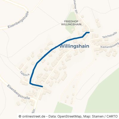 Gartenstraße Kirchheim Willingshain 