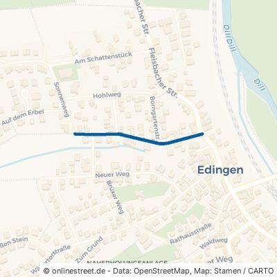 Gartenstraße Sinn Edingen 