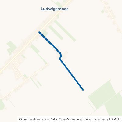 Raiffeisenweg Königsmoos Ludwigsmoos 