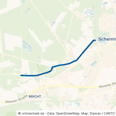 Tiefer Weg Schermbeck 