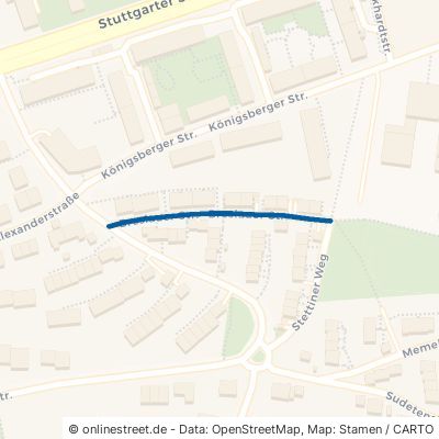 Breslauer Straße 72072 Tübingen Südstadt 
