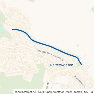 Höhenstraße Bad Kissingen Reiterswiesen 