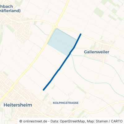 Unterer Gallenweilerweg Heitersheim Gallenweiler 