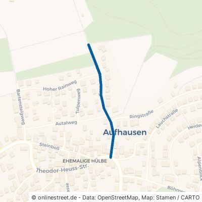 Hausener Weg Geislingen an der Steige Aufhausen 