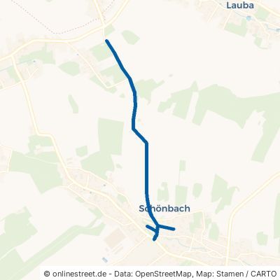 Lochbergstraße Schönbach 