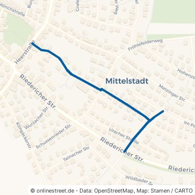Am Wieslenbach 72766 Reutlingen Mittelstadt Mittelstadt