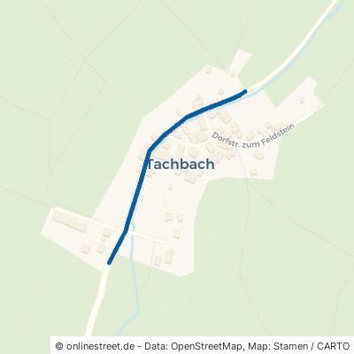 Dorfstraße Nach Grub Themar Tachbach 