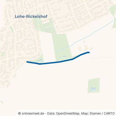 Dieckkoppelweg Lohe-Rickelshof 