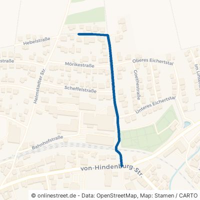 Hölderlinstraße 74924 Neckarbischofsheim 