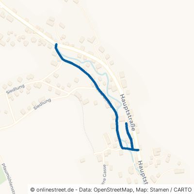 Kleine Straße Mildenau Arnsfeld 