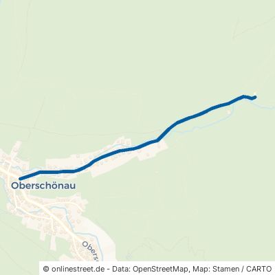 Kühnbachstraße Oberschönau Oberschönau 