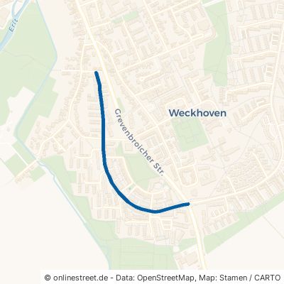 Hülchrather Straße Neuss Weckhoven 