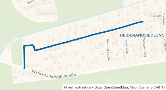 Rüsternweg Halle (Saale) Heide Nord 
