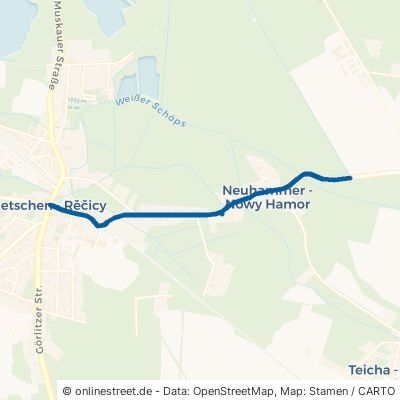 Rothenburger Straße Rietschen Neuhammer 