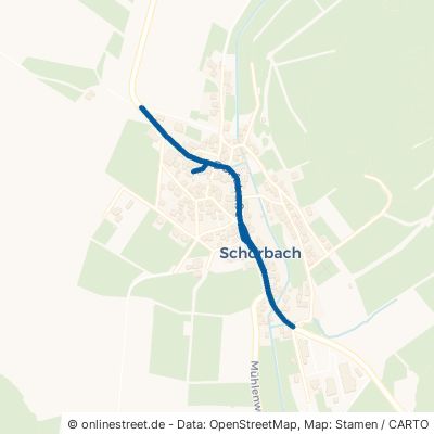 Dorfstraße Ottrau Schorbach 