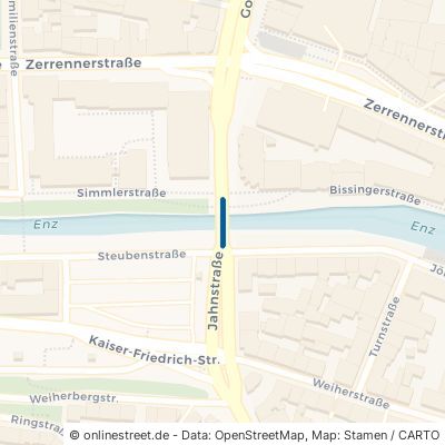 Goethebrücke 75173 Pforzheim Weststadt 