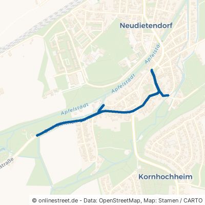 Drei-Gleichen-Straße Nesse-Apfelstädt Neudietendorf 