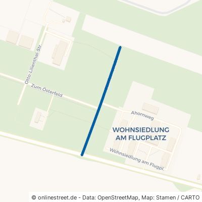 Garnisonstraße Obermehler Wohnsiedlung Am Flugplatz 