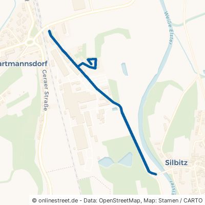 Dr.-Maruschky-Straße Silbitz Tauchlitz 