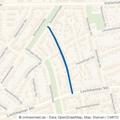 Hechendorfer Straße München Thalk.Obersendl.-Forsten-Fürstenr.-Solln 