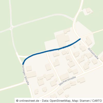 Woringer Straße Lachen Hetzlinshofen 