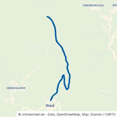Grubenweg Kleines Wiesental Bürchau 
