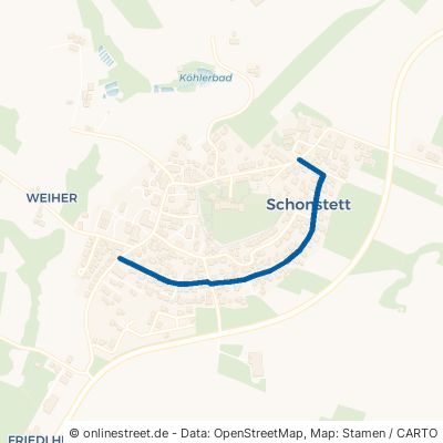 Kampenwandstraße Schonstett 