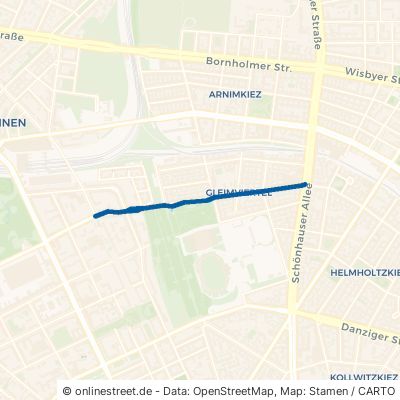 Gleimstraße 13355 Berlin Gesundbrunnen Mitte