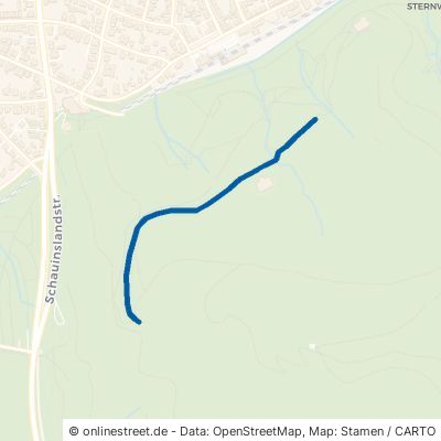 Eselsbackenweg Freiburg im Breisgau Mittelwiehre 