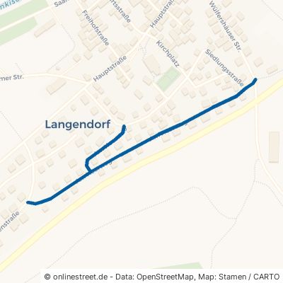 Am Heerweg Elfershausen Langendorf 