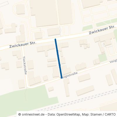 Steinstraße Chemnitz Kappel 