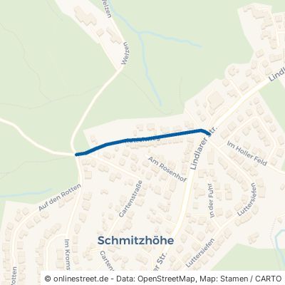 Kutschweg Lindlar Schmitzhöhe 