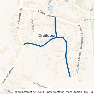 Parkstraße Verwaltungsgemeinschaft „Börde“ Wanzleben Dreileben 