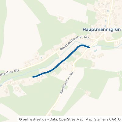 Oberheinsdorfer Weg Heinsdorfergrund Hauptmannsgrün 