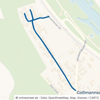 Weinbergsweg Ochsenfurt Goßmannsdorf 