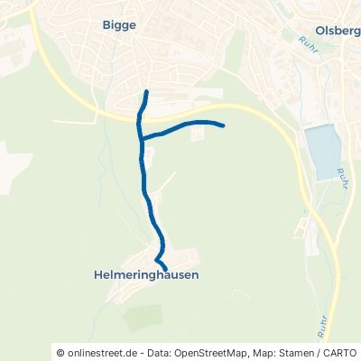 Bigger Straße Olsberg Helmeringhausen 