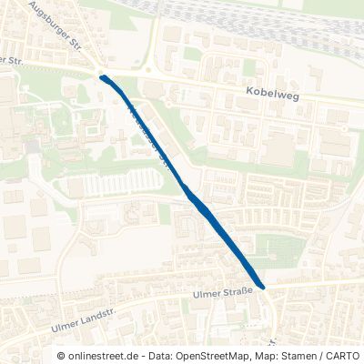 Neusässer Straße Augsburg Kriegshaber 