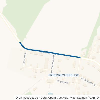 Wendorfer Straße Ankershagen Friedrichsfelde 