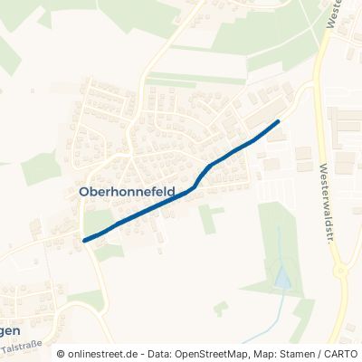 Weyerbuscher Weg Oberhonnefeld-Gierend Oberhonnefeld 