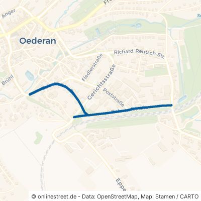 Bahnhofstraße Oederan 