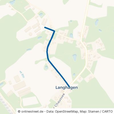 Milchweg Lalendorf Langhagen 